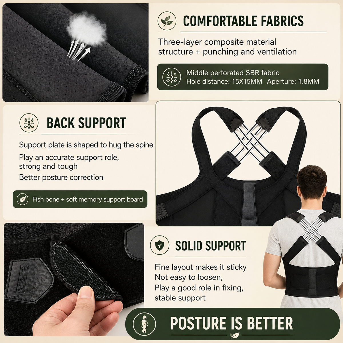 Premium Back Posture Corrector for Men & Women