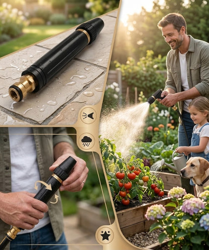 High Pressure Water Spray Brass Nozzle