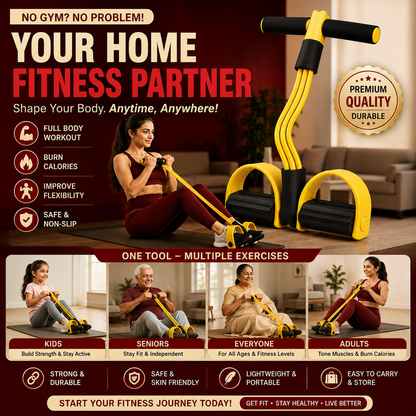 Yoga Pedal Puller Resistance Band Fitness Equipment