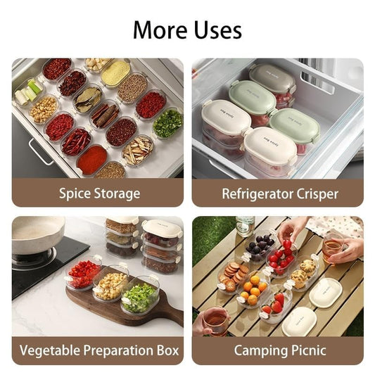 4-Layer Stackable Food Storage Box
