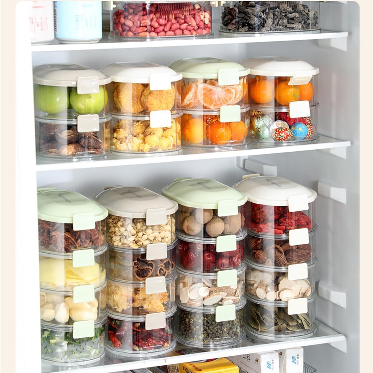 4-Layer Stackable Food Storage Box
