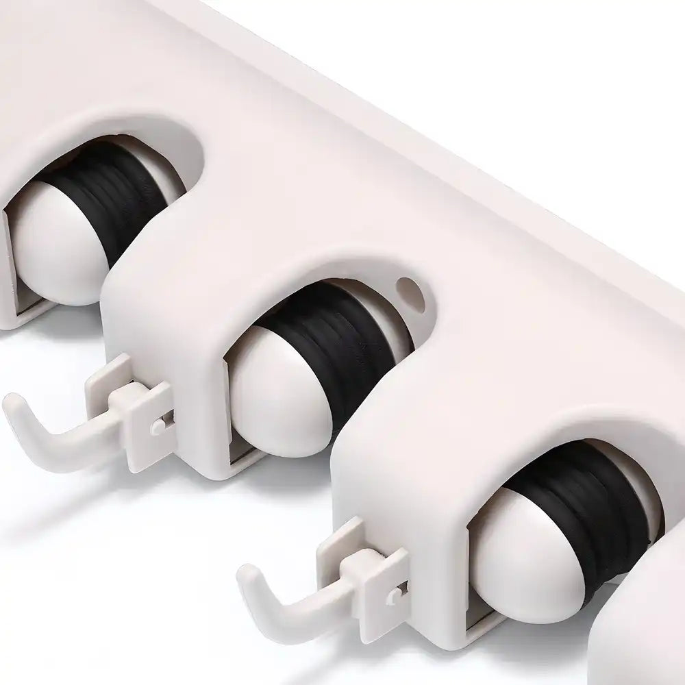 Mop Holder - 5 Layer Wall Mounted Mop & Broom Holder