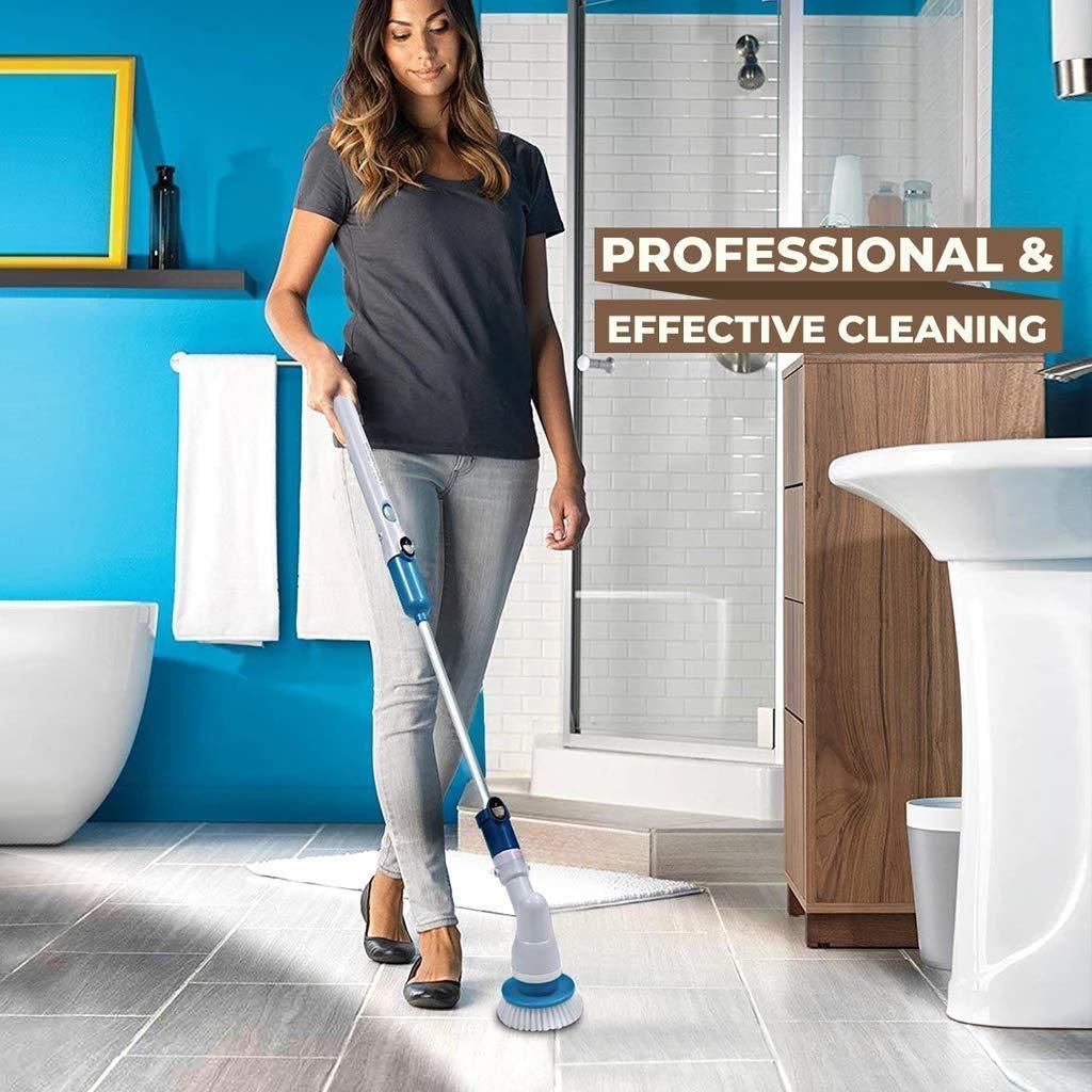 Mop - 360º Cordless Multipurpose Power Surface Cleaner With 3 Cleaning Brush