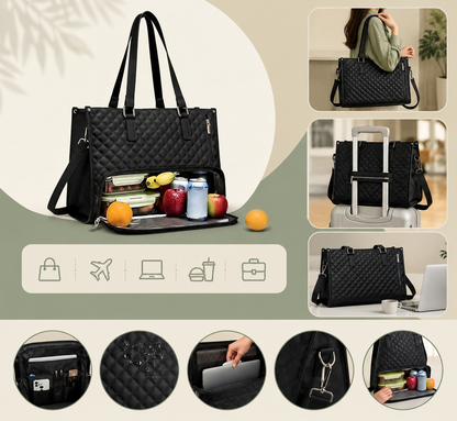 Premium Insulated Office Bag with Lunch Compartment