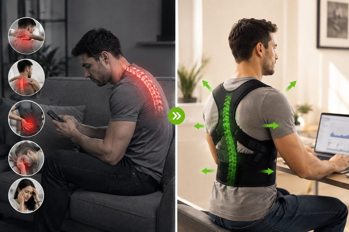 Premium Back Posture Corrector for Men & Women