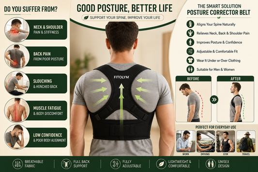 Premium Back Posture Corrector for Men & Women