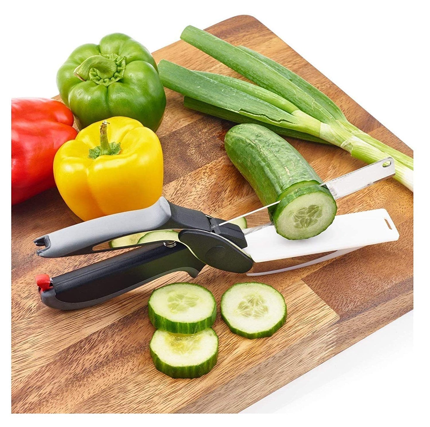 4 in 1 Stainless Steel Cutter Scissor (Pack Of 1)
