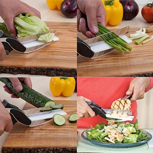 4 in 1 Stainless Steel Cutter Scissor (Pack Of 1)
