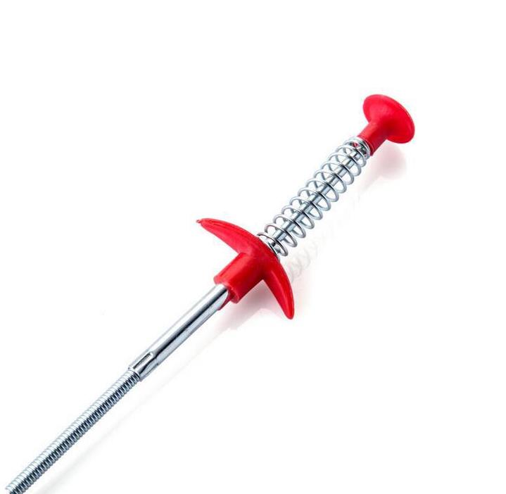 Stainless Steel Drain Cleaning Spring Stick