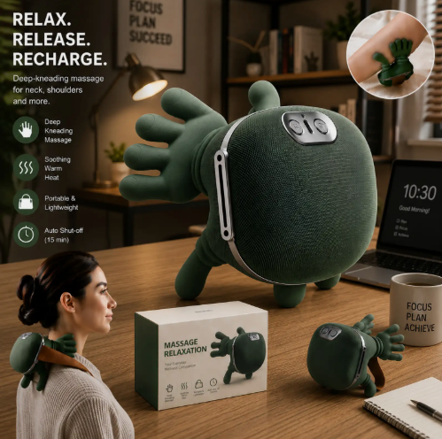 Wireless Portable Neck and Back Massager