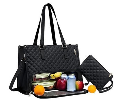 Premium Insulated Office Bag with Lunch Compartment