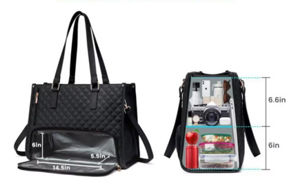 Premium Insulated Office Bag with Lunch Compartment