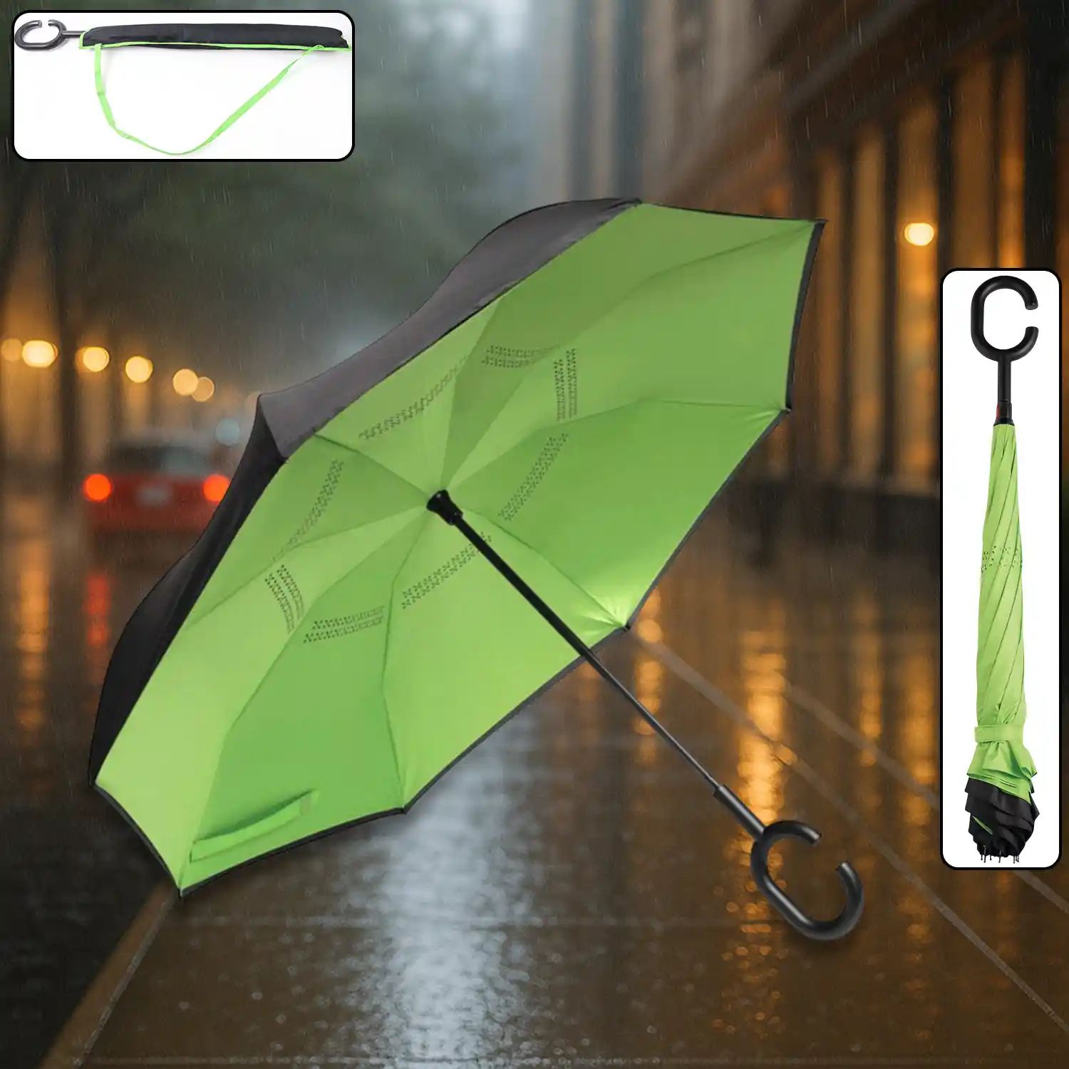 Foldable UV Protection & Rain Umbrella