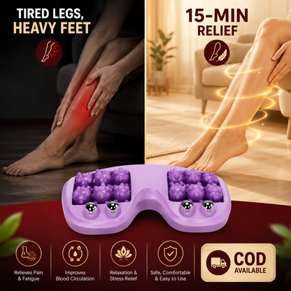 Acupoint Stress Relief Foot Roller Relaxing Massager